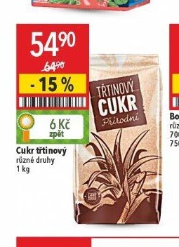 Cukr třtinový