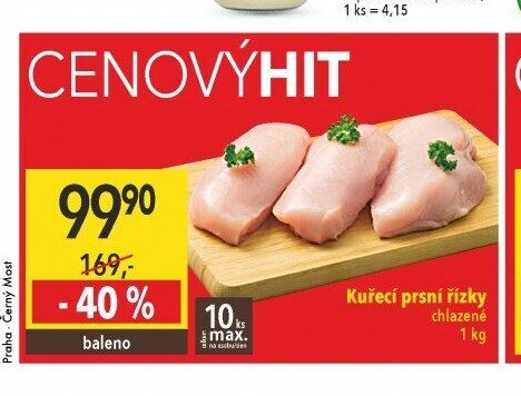 Kuřecí prsní řízky