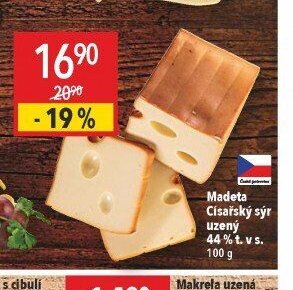 Madeta Císařský sýr uzený