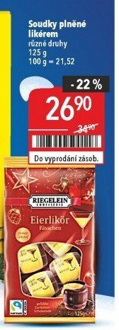 Soudky plněné Riegelein