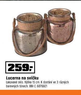 Lucerna na svíčku