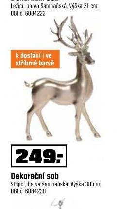 Dekorační sob
