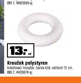Kroužek polystyren