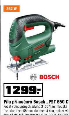 Kmitací pila PST 650 Bosch