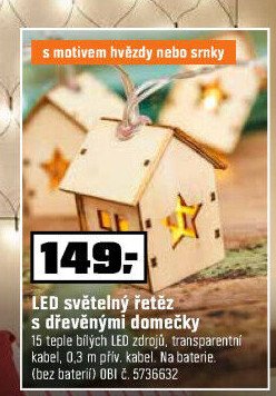 LED světelný řetěz