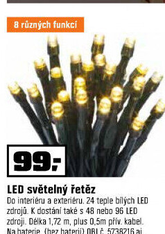 LED světelný řetěz