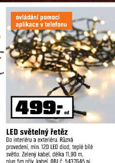 LED světelný řetěz