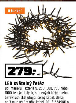 LED světelný řetěz