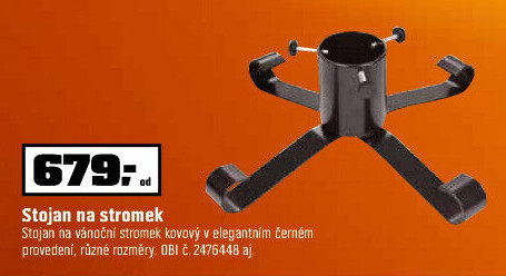 Stojan na vánoční stromeček
