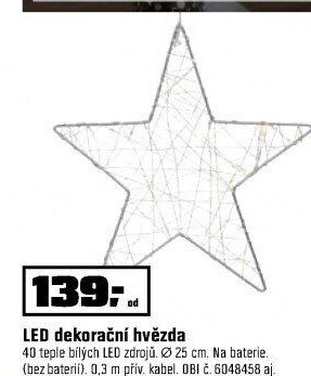 Vánoční svítící LED dekorace