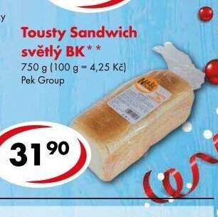 Tousty Sandwich světlý BK