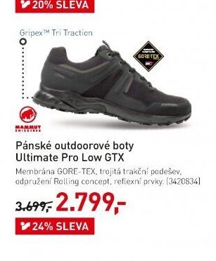 Pánské outdoorové boty Ultimate Pro Low GTX