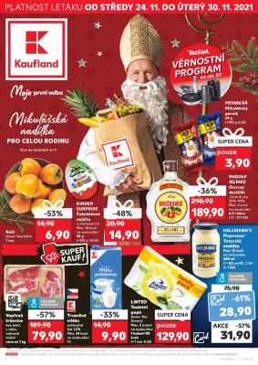 akční leták Kaufland 24.11.2021-30.11.2021