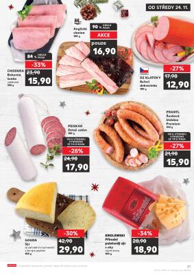 akční leták Kaufland 24.11.2021-30.11.2021