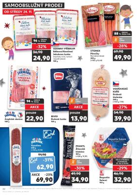 akční leták Kaufland 24.11.2021-30.11.2021