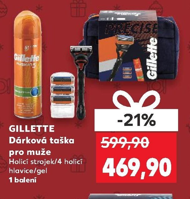 Gillette dárková taška pro muže