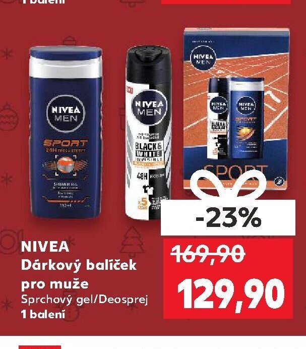 Nivea dárkový balíček pro muže