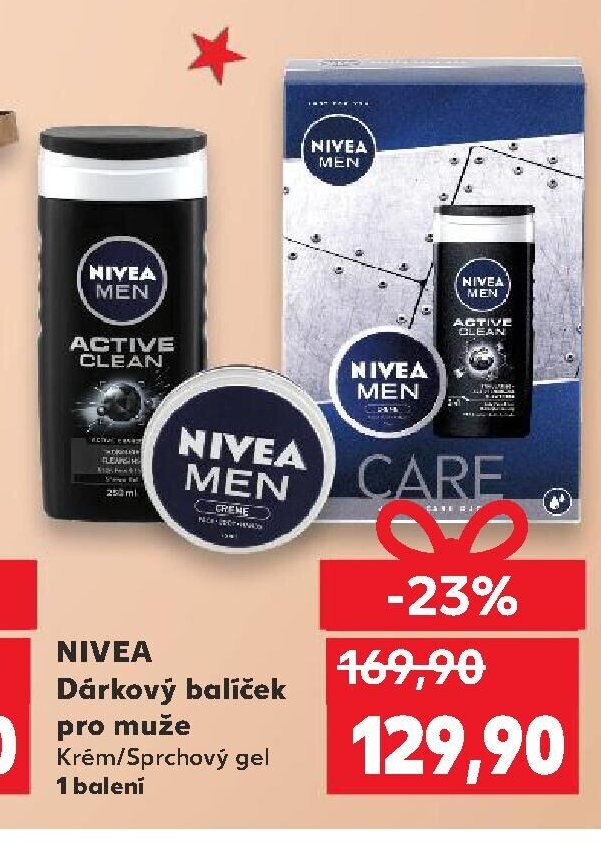Nivea dárkový balíček pro muže