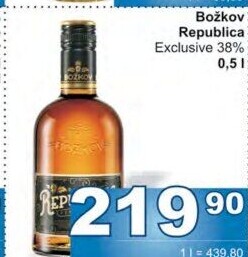 Rum Republica Exclusive Božkov