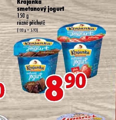 Krajanka smetanový jogurt