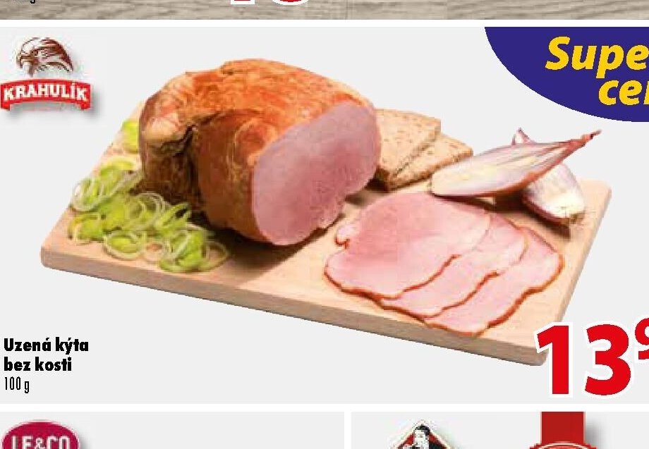 Uzená kýta bez kosti