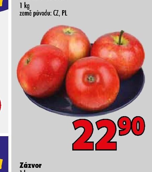 Jablko červené