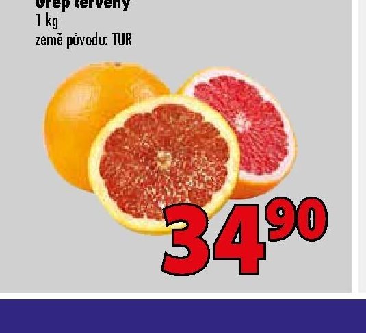 Grep červený