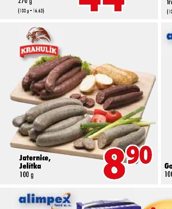 Jaternice, Jelítka