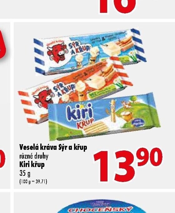 Veselá kráva, Kiri krup