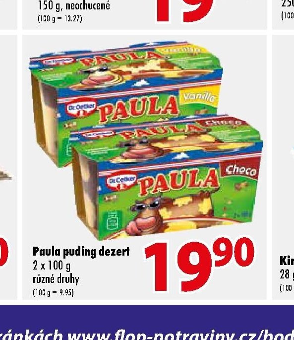 Paula puding dezert