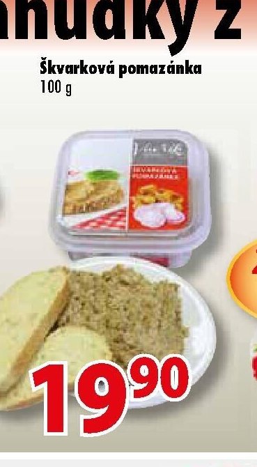 Škvarková pomazánka 100 g
