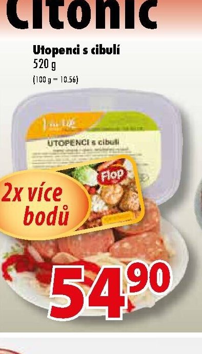 Utopenci s cibulí 520 g