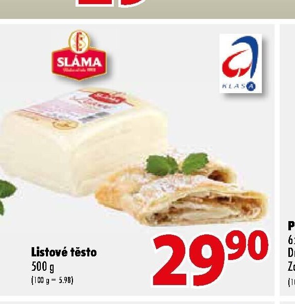 Listové těsto 500 g