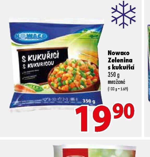 Nowaco Zelenina s kukuřicí 350 g