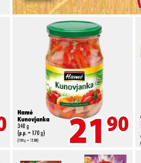Hamé Kunovjanka 340 g