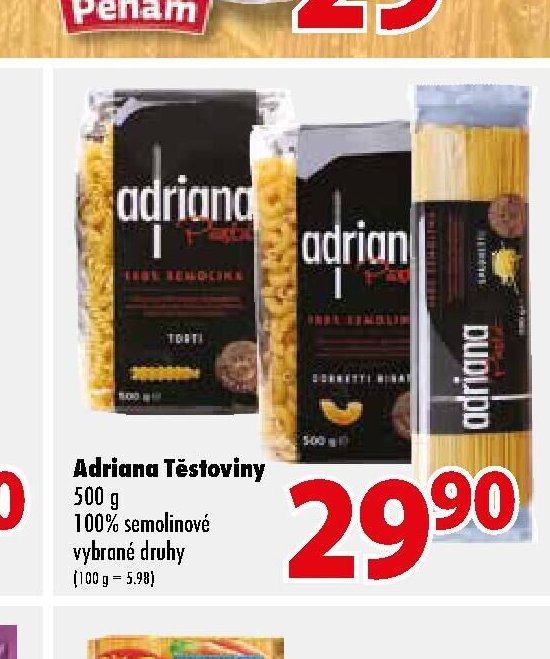 Adriana Těstoviny 500 g