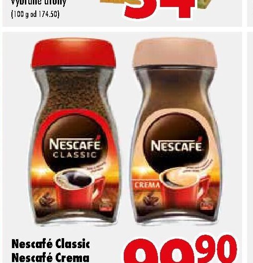 Nescafe Classic / Nescafe Crema 200 g