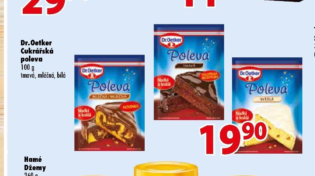 Dr. Oetker Cukrářská poleva 100 g