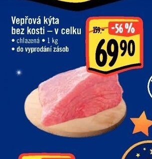 Vepřová kýta bez kosti
