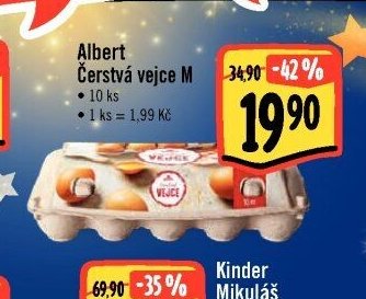 Albert Čerstvá vejce M
