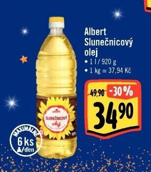 Albert Slunečnicový olej
