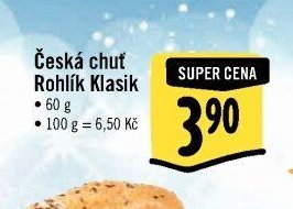 Česká chuť Rohlík Klasik
