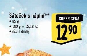 Šáteček s náplní