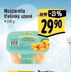 Mozzarella třešinky uzené