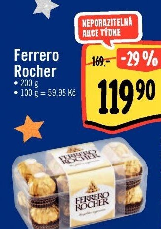 Bonboniéra Rocher Ferrero