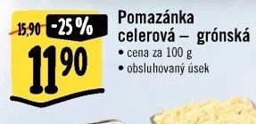 Celerová pomazánka - grónská