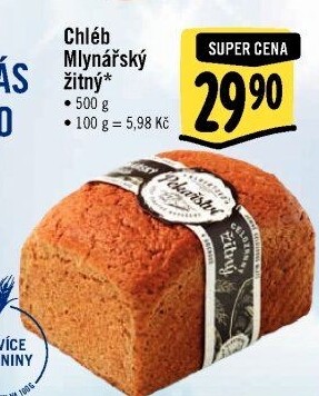 Chléb Mlynářský žitný Albert