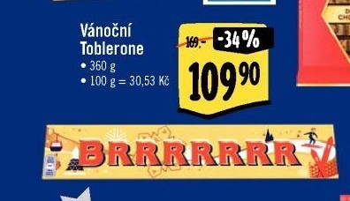 Čokoláda Toblerone