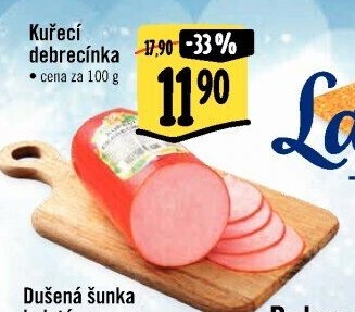 Kuřecí debrecínka DZ Klatovy