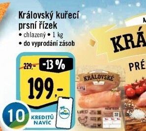 Kuřecí prsní řízky královské Albert